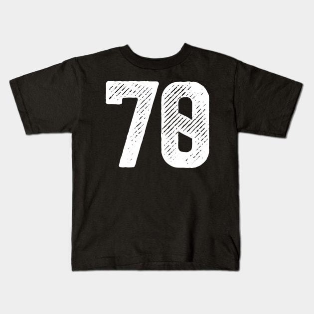 Seventy 70 Kids T-Shirt by colorsplash